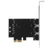 Контроллер ExeGate EXE-367 PCI-E 2.0, 3*USB 3.0 ext + 1*USB 3.0 int, разъем доп.питания (OEM)