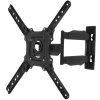 Кронштейн ONKRON M4 черный 32-65" макс. 400x400, 2 колена, наклон -5º+8º, поворот 180º макс, от стены 55-500мм