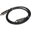 Кабель HDMI 19M/M,ver. 2.1, 8K@60 Hz 1m iOpen (Aopen/Qust/VCOM) ACG863-1M