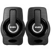 Акустическая система Sven 255 (2x3W, RGb подсветка, USB) черная