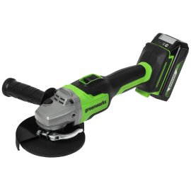 Угловая шлифовальная машина Интерскол УШМ-230/2100М 2100Вт 6500об/мин рез.шпин.:M14 d=230мм