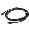Кабель Bion USB 2.0 AM to Type-C cable (AM/CM), 1 м, черный. 3A (36W) BXP-CCP-USB2-AMCM-6-1M