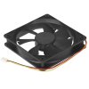 Вентилятор для корпуса Gembird FANCASE3 черный, 120 мм, 2000 об/мин, 38 дБ, 3 pin