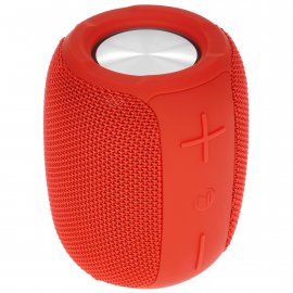 Колонка беспроводная QUMO BatteryBeats BT5.0 5Вт IP64 FM SD USB AUX подсветка 1500мА·ч красный
