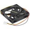 Вентилятор для корпуса ExeGate ExtraPower EP08015S3P черный, 80 мм, 2500 об/мин, 25.5 дБ, 3 pin