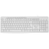 Комплект клавиатура + мышь Оклик S650 клав:белый мышь:белый USB Multimedia (1875257)