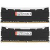 Оперативная память Kingston Fury Renegade, DDR4, 32Gb (2x16Gb), 3200MHz, CL16, DIMM, с радиатором, RGb, серебристый/черный