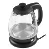 Чайник электрический BRAYER BR6106, 1100 Вт, 1 л, стеклянный, автоотключение, подсветка, черный