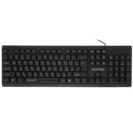 Клавиатура Qumo Office Element K65 проводная, USB Type-A, чёрный