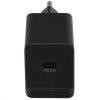 Сетевое зарядное устройство 1 Type-C Borofone BAS13A Erudite, пластик, PD20Вт, QC3.0, черный