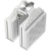 Кулер для процессора DEEPCOOL AG620 WH ARGb V2 LGA20XX/1700/1200/115X/AM5/AM4 (9шт/кор, TDP 260W, PWM, ARGb DUAL Fan 120мм, 6 тепл. трубок, белый) RET