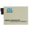 Медиаконвертер GIGALINK GL-MC-UTPF-SC1G-18SM-1550 - UTP, 100/1000Мбит/c в WDM, без LFP, SM, SC, Tx:1550/Rx:1310, 18 дБ (до 20 км)