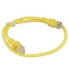 Патч-корд UTP Cablexpert кат.5e, 0.5м, литой, многожильный, желтый