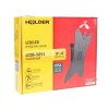 Кронштейн для телевизора Holder LCDS-5051 металлик 19"-32" макс.30кг настенный наклон