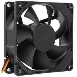 Комплект вентиляторов для корпуса Thermaltake CT120 (2 шт.) черный, 120 мм, 2000 об/мин, 25.8 дБ, 4 pin