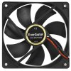 Вентилятор для корпуса ExeGate EX12025SM черный, 120 мм, 1500 об/мин, 24 дБ, Molex