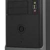 Компьютерный корпус EAR002BG 6151358 w/o psu, Mid Tower, черный, Ext:5.25";x2; 3.5 x1 (6151358) (513585) EAR002BG