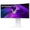 Монитор 39" LG UltraGear 39GX90SA-W OLED 3440x1440, 240 Гц, 0.03 мс, 21:9, 1300 кд/м² (пиковая), 2×HDMI 2.1, DP 1.4, USB-C (65 Вт PD), 3.5 Jack, динамики (2×7 Вт), DisplayHDR True Black 400, FreeSync Premium, G-Sync Compatible, изогнутый (800R), белый
