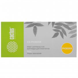Картридж лазерный Cactus CS-PH3020X (106R03048) черный (3000 стр.) для Xerox Phaser 3020/3020BI