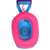 Гарнитура Logitech G435 синий/розовый, беспроводная, Bluetooth/USB, до 18 ч