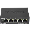 Коммутатор D-Link DGS-1100-05V2/A1A, L2 Smart Switch with 5 10/100/1000Base-T ports.8K Mac address, 802.3x Flow Control, Port Trunking, Port Mirroring, IGMP Snooping, 32 of 802.1Q VLAN, VID range 1-4094, Loopba