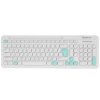 Комплект клавиатура + мышка Defender CERRATO C-978 RU WHITE-BLUE