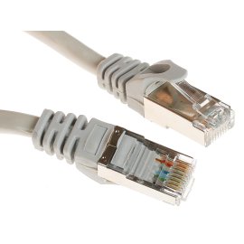 Пaтч-корд F/UTP Rexant, кат.6, RJ45-RJ45, экранированный, PVC серый, 3м