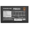Блок питания Powercase PB600 (80 Plus Bronze, ATX 2.31, 600W, APFC, DC-DC, 120мм Fan) / PS-600B-DC
