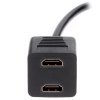 Разветвитель HDMI Cablexpert DSP-2PH4-002, HD19F/2x19F, 1 компьютер => 2 монитора, пасcивный, Full-HD, 3D, 1.4v