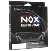 Оперативная память Apacer Nox, DDR5, 32Gb (2x16 Gb), 6000 MHz, CL38, DIMM, радиатор, RGb, черный