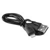 Кабель USB Гарнизон GCC-USB2-AP2-0.5M AM/Lightning, для iPhone5/6/7, IPod, IPad, 0.5м, черный, пакет