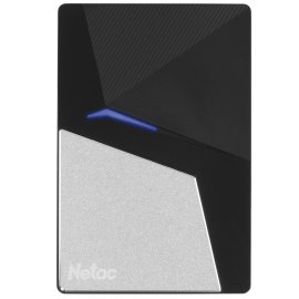 Внешний SSD Netac Z7S, 960 Gb, USB 3.2 Gen 2 Type-C, R/W 550/480, черный