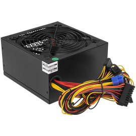 Блок питания GameMax GX-650 Modular, 650Вт, 80 PLUS Gold, 120мм, модульный, черный