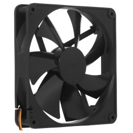 Вентилятор для корпуса DEEPCOOL FD14 черный, 140 мм, 1650 об/мин, 25.6 дБ, 4 pin