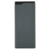 Портативный аккумулятор OLMIO QL-20, 20000mAh, 22.5W, QuickCharge3.0/PowerDelivery, LCD, серый