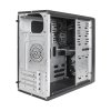 Компьютерный корпус Minitower ExeGate mEVO-7807-NPX500 (mATX, БП 500NPX 12см, 1хUSB+1хUSB 3.0, черный 1x12см с RGb подсветкой)