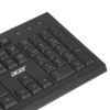 Клавиатура беспроводная Acer OKR020, USB, Радиоканал, черный