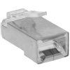 Вилка RJ-45 (8P8C) PLUG5SP/10 универсальная кат.5e экранированная, контакты 30 микродюймов" (10 шт.)
