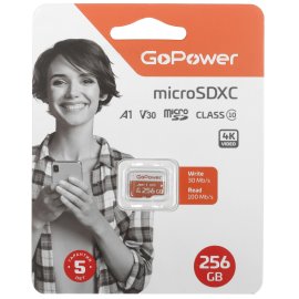 Флеш карта microSDXC 512Gb Kingston SDCG4/512Gb Canvas Go! Plus V10 A2 + adapter