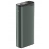 Портативный аккумулятор OLMIO QL-20, 20000mAh, 22.5W, QuickCharge3.0/PowerDelivery, LCD, серый