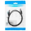Патч-корд Vention прямой UTP cat.6, RJ45 - 1,5м. плоский черный
