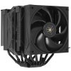Кулер для процессора Thermalright Royal Pretor 130 черный, 2x120/130 мм, алюминий/медь, 1750-2150 об/мин, 28.3-29.4 дБ, 4 pin PWM, высота 158 мм, без подсветки