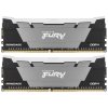 Оперативная память Kingston Fury Renegade, DDR4, 16Gb (2x8Gb), 3200MHz, CL16, DIMM, с радиаторами, RGB, черный