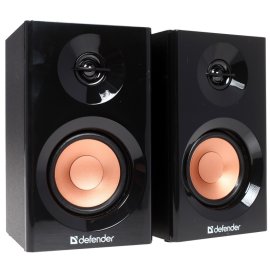 Акустическая система Defender AURORA S12 2.0, Актив.колонки 2x6 W (RMS),100 Гц - 20 кГц