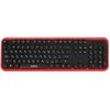 Комплект клавиатура+мышь мультимедийный Smartbuy 620382AG черно-красный SBC-620382AG-RK