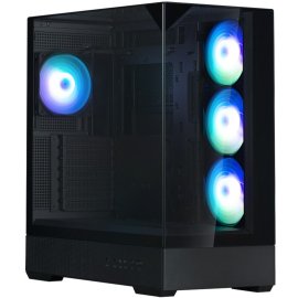 Компьютерный корпус Aerocool / Formula CS-1101 черный без БП ATX 2x120мм 1x140мм 2xUSB 2.0 1xUSB 3.0 audio