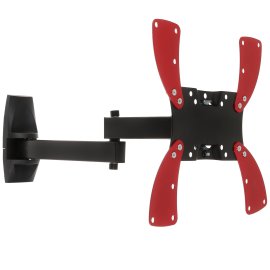 Кронштейн для телевизора Holder LCDS-5065 черный 19"-32" макс.30кг настенный поворот и наклон