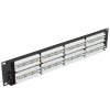 Патч-панель Lanmaster LAN-PPL48U5E 19" 2U 48xRJ45 кат.5e UTP