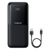 Baseus Lipow Dual-Cable Power Bank 20000mAh 22.5W Black USB-A to USB-C P10079102123-00