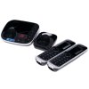 Телефон беспроводной (DECT) Panasonic KX-TGJ322RUB черный (труб. в компл.:2шт) автооветчик АОН